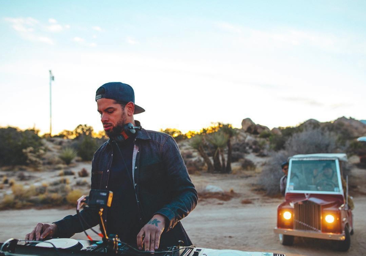 MK at a camp at ESCAPE, photographed for Mixmag
